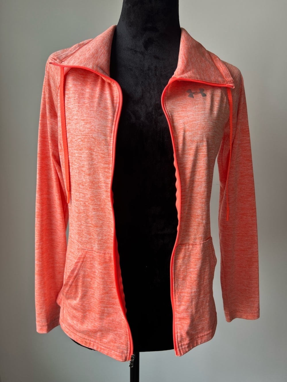 Under Armour Orange Full-zip HEATGEAR jacket - XS - Picture 4 of 12